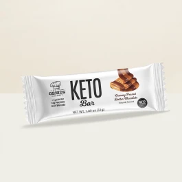 Creamy Peanut Butter Chocolate Keto Bars