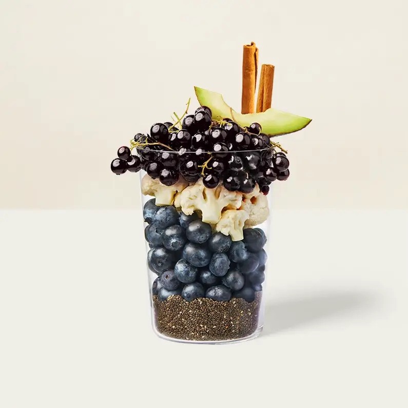 blueberry and maqui berry smoothie